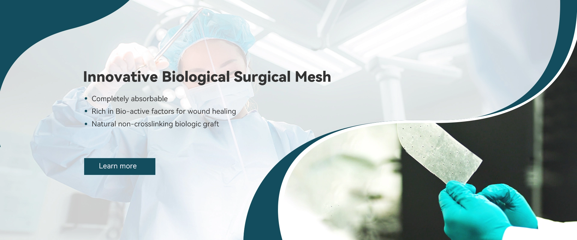 Innovative Biological Surgical Mesh