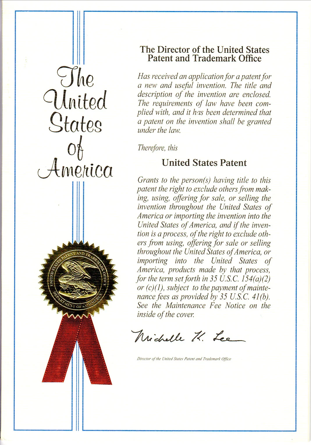 us patent